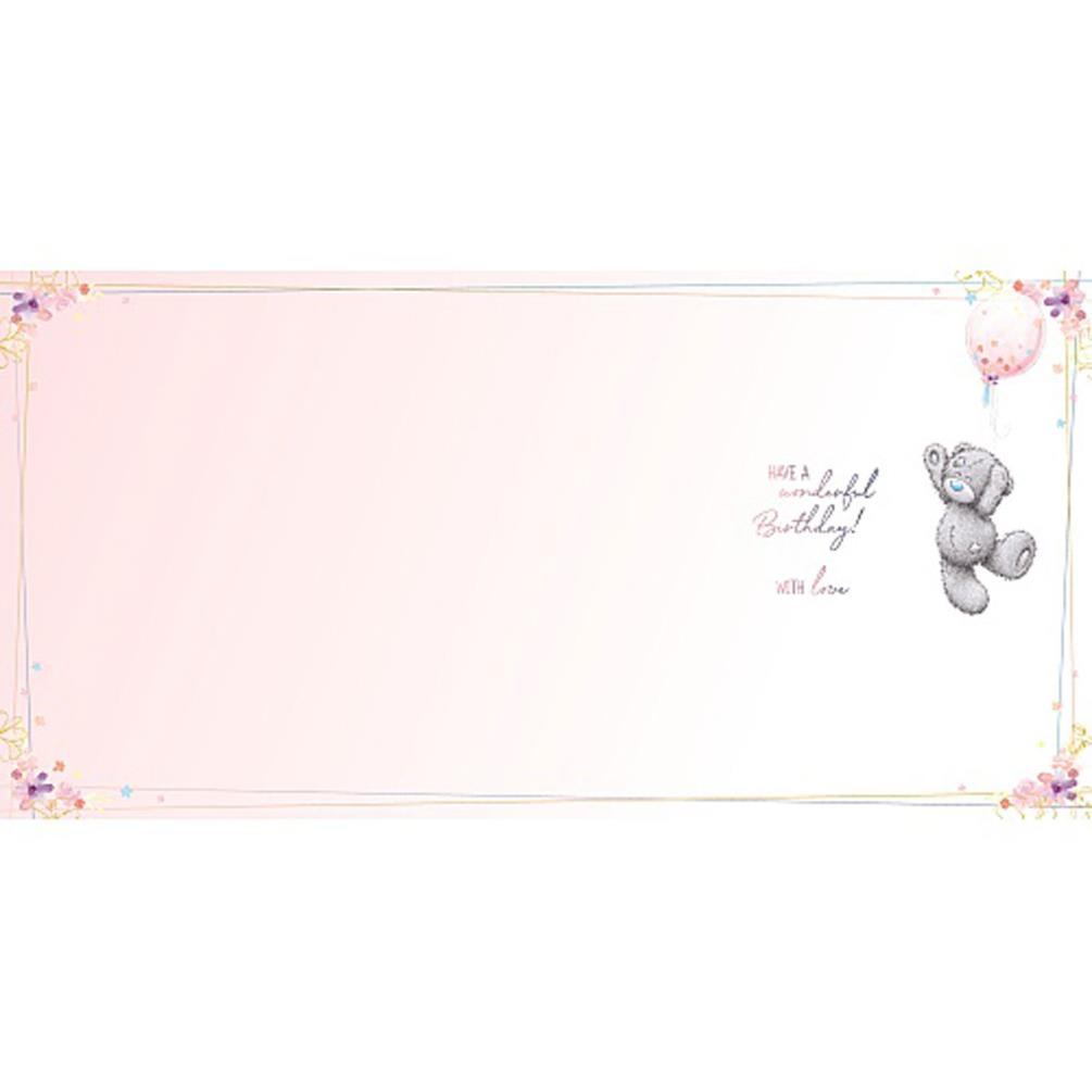 Just For You Handmade Me to You Bear Birthday Card Extra Image 1
